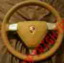 99780308905t22 99734780403foc Porsche 997 Steering Wheel Air Bag Tan Used