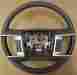 8a1z-3600-ea 9a1z-3600-eb Ford Edge Steering Wheel Wood Oem Radio Sync Cruise Control Buttons