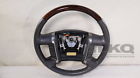 9h63-3f563-ch 132936701 Lincoln 2010 Mkz Wood Leather Steering Wheel W Cruise Audio Controls Oem