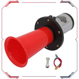 Ac162048pt01 A-carparts Red Vintage Air Horn Klaxon Ahooga Ooga Antique Style For Classic Old Car Truck