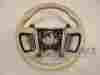 Aa53-3f563-ll 133689478 Lincoln 2011 Mks Tan Steering Wheel W Woodgrain Oem Lkq