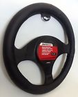 Ac5051612t Autocraft Black Preforated Steering Wheel Cover Inch And Smaller