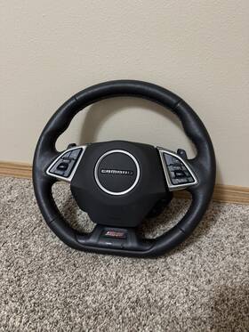 84744938 Acdelco Oe 2016 Chevrolet Camaro 2ss Steering Wheel With Cruise Control Paddle Shift 15-18