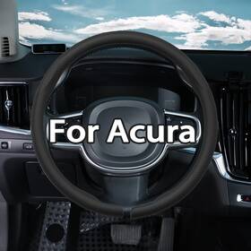 Acenewpart 820257586412 15 Inch Steering Wheel Cover Carbon Fiber For Acura
