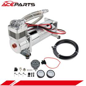 A108092pt01 Aceparts Inch Npt 200 Psi Air Compressor Kit Ride Suspension Bags Universal Horn