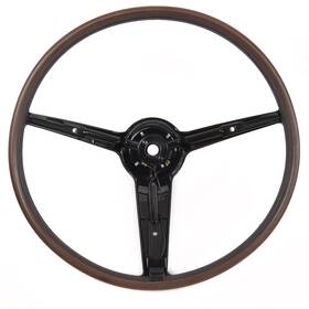 3600w8 Acp 1970-74 Ford Mercury Rim-blow Steering Wheel 3-spoke Woodgrain