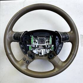 05411 Acura 2005-08 Rl Steering Wheel Tan Oem Leather Cruise Paddle Shifters