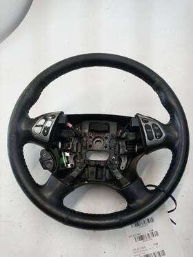 235.ac1n05 Acura 2004-2006 Tl Steering Wheel Black Leather With Switches Oem Tested