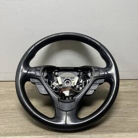 78500-tk4 Acura 2013 Tl Steering Wheel With Paddle Shifters Driver Black Leather
