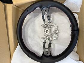 785003s5a520 Acura 2023-2024 Integra Steering Wheel Type-s Black Leather W Red Stitching