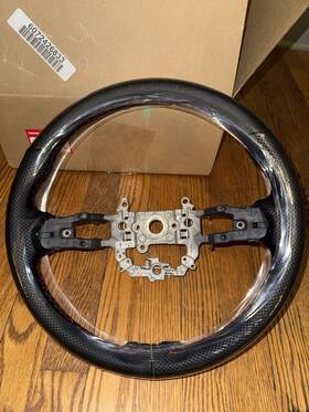 785003sa130w1 Acura Oem Integra Type S Steering Wheel Black With Red Stitching 2023 2024 2025