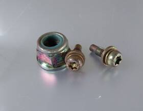 90380-sb2-003 Acura Honda Oem 94-01 Integra Steering Wheel Mount Nut 1 And Torx Bolt Bolts 2 Eg Civic