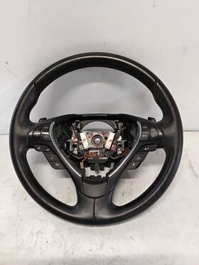 Tja0304a0228 Acura 2009-2014 Tl Black Leather Steering Wheel With Controls And Switches Oem