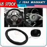 Adp11601601s Autodayplus Black Grey Line Pvc Leather Auto Steering Wheel Cover