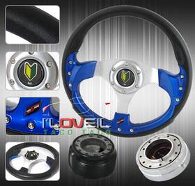 180sx Ajp Distributors 240sx 300zx S13 S14 6 3 320mm Pvc Leather Wrapped Steering Wheel Hub Adapter Kit Carbon Horn Button Set