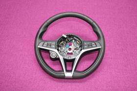 01561477590 Alfa Romeo 17-24 Stelvio Sport Leather Steering Wheel Multifunction Oem 58k