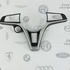 1049912x66-9 Alfa Romeo 2017-2021 Giulia Ti Steering Ring Switch Bezel Trim Cover Oem A110184