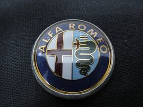 Alfa Romeo 161142305700 Milano 75 33 Factory Steering Wheel Horn Pad 39mm Emblem