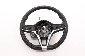 01561477650 Alfa Romeo 6wt16u00aa 2018 - 2019 Stelvio Steering Wheel With Switch Button Oem
