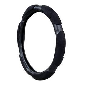 Allison Corp 076040220746 Memory Grip Steering Wheel Cover Black 92-2074