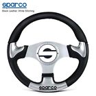 015tr350 Alloy 6x70mm Sparco 012tr350 Steering Leather Genuine Sport Calf Pcd Wheel 350mm