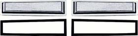 X459-3467-2as Amd Auto Metal Direct New Horn Buttons And Gaskets 4 Pcs Fits Chevrolet Chevy Ii