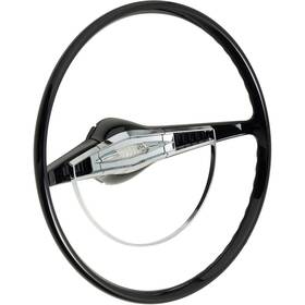 Rp20030 American Retro 15 Inch Steering Wheel With Horn Button For 1960-65 Deluxe Chevy Truck