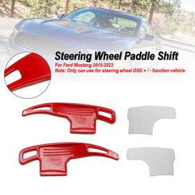 C160-a058-a Amotopart Red Steering Wheel Shift Paddle Lever Shifter Fit Ford Mustang 2015-23