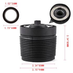Qr022 Annx Steering Wheel Hub Adapter Boss Kit For Vw Jetta Bora Golf Polo Audi A3 A4