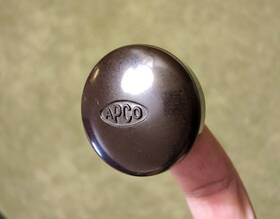 1927 Apco Horn Button 1920s Nos 1925 1926 20 Chevrolet Steering Wheel Tilt Top Vintage