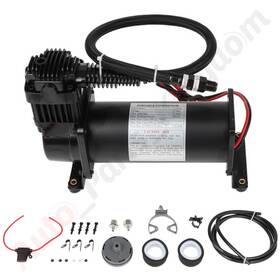 10881024 Apk 12v 200psi Air Compressor Kit Metal Black For Train Horn Suspension