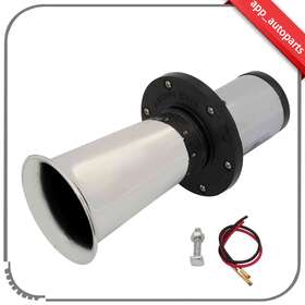 App16207401s App Autoparts Chrome 12v Antique Vintage Classic Old Car Air Horn Ooga Sound Electric For