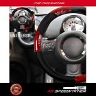Asf11600004r For Ford Black Brown Wood Grain Pvc Leather Car Steering