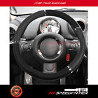Asf11601204r Grey Pvc Leather Protective Car Vehicle Steering Wheel Cover Silver