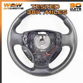 6g433600dbw Aston Martin 06-16 V8 Vantage Front Left Steering Wheel Black Assembly Oem