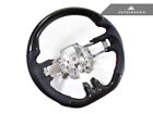 Atk-fd152-mu15 Autotecknic Carbon Leather Steering Wheel Up Ford Mustang Shelby Gt