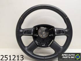 235-999353 Audi Oem 2012 Q5 2.0l Steering Wheel Leather 4 Spoke Multifunction Switch