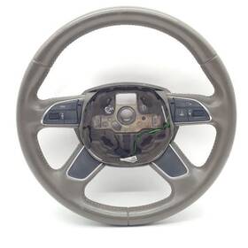 235.au1513 Audi Steering Wheel 4 Spoke Oem 2013 Q7