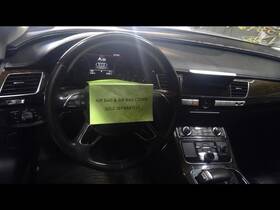 235.au1t13 Audi 2011 2012 2013 2014 2015 A8 Steering Wheel With Lane Assist Opt. 1209892