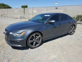 235.au1u15 Audi A6 2015 Steering Wheel 6800196