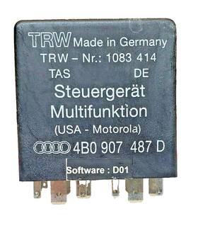 4b0907487ad Audi A6 A8 D2 Multi-function Steering Wheel Control Module Unit Oem