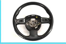 4e0-419-091-db-tna Audi 2008 A6 A8 4dr 3 Spoke Steering Wheel Black Oem 4e0-419-091-db