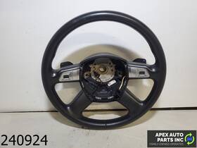 4e0419091clw88 Audi Oem 2005-2011 A6 3.0l Black Steering Wheel With Buttons