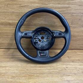4g8419091b Audi Oem 2014-2018 Rs7 Genuine Steering Wheel With Emblem