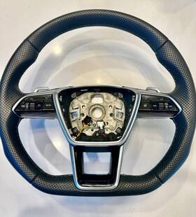 4j3419091bsj Audi Driver Steering Wheel 1xp Black/anthracite 4j3419091 Bsj E-tron Gt 2022-23