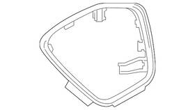 Audi 4k0-419-689-a-6ps Genuine Steering Wheel Trim