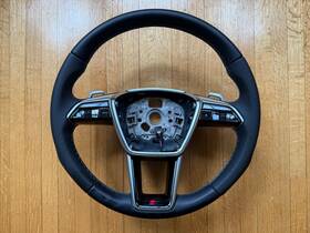 4k0419091bb Audi Genuine S-line Steering Wheel Leather A5 A6 A7 S5 S6 S7 E-tron