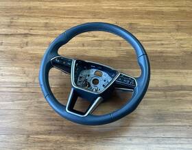 4ke419091r Audi 2022 - 2025 A6 C8 Steering Wheel Leather Assembly 2k Mil Oem Note