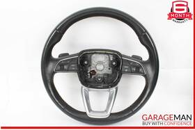 4m0419689 Audi 17-19 Q7 Steering Wheel With Paddle Shifters Oem