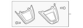 4m8-419-659-d-3q7 Audi Genuine Trim Ring